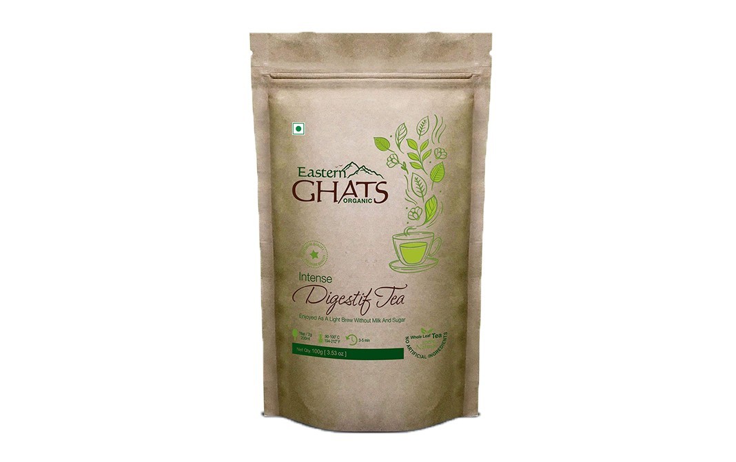 Eastern Ghats Organic Intense Digestif Tea    Pack  100 grams